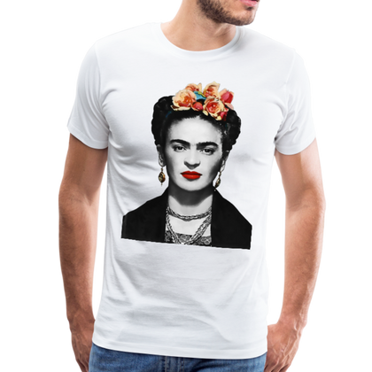 Frida Kahlo With Flowers Poster Artwork T-Shirt Phreshmen