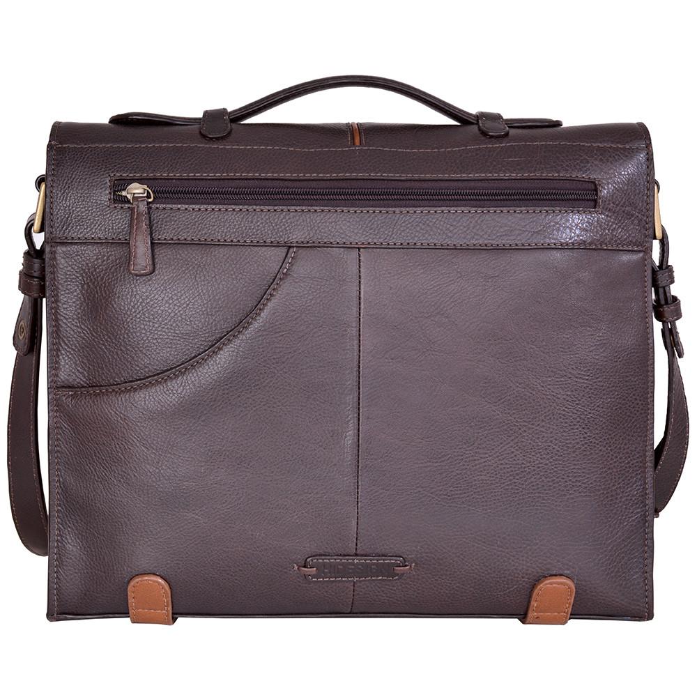 Eton 15" Laptop Compatible Leather Briefcase