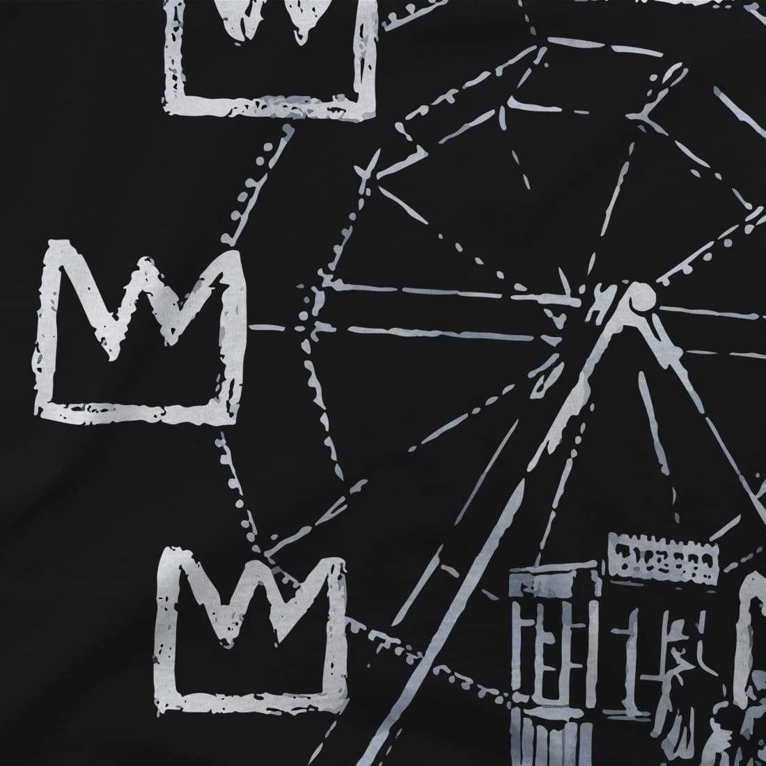 Banksy Ferris Wheel Homage to Basquiat Artwork T-Shirt