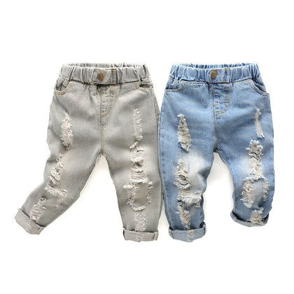 Boys Cotton Casual Jeans Phreshmen