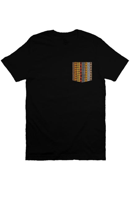 PHRSH African Print Pocket T-Shirt Phreshmen