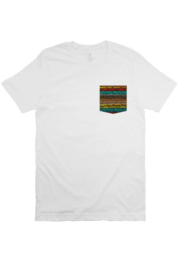 PHRSH African Print Pocket T-Shirt