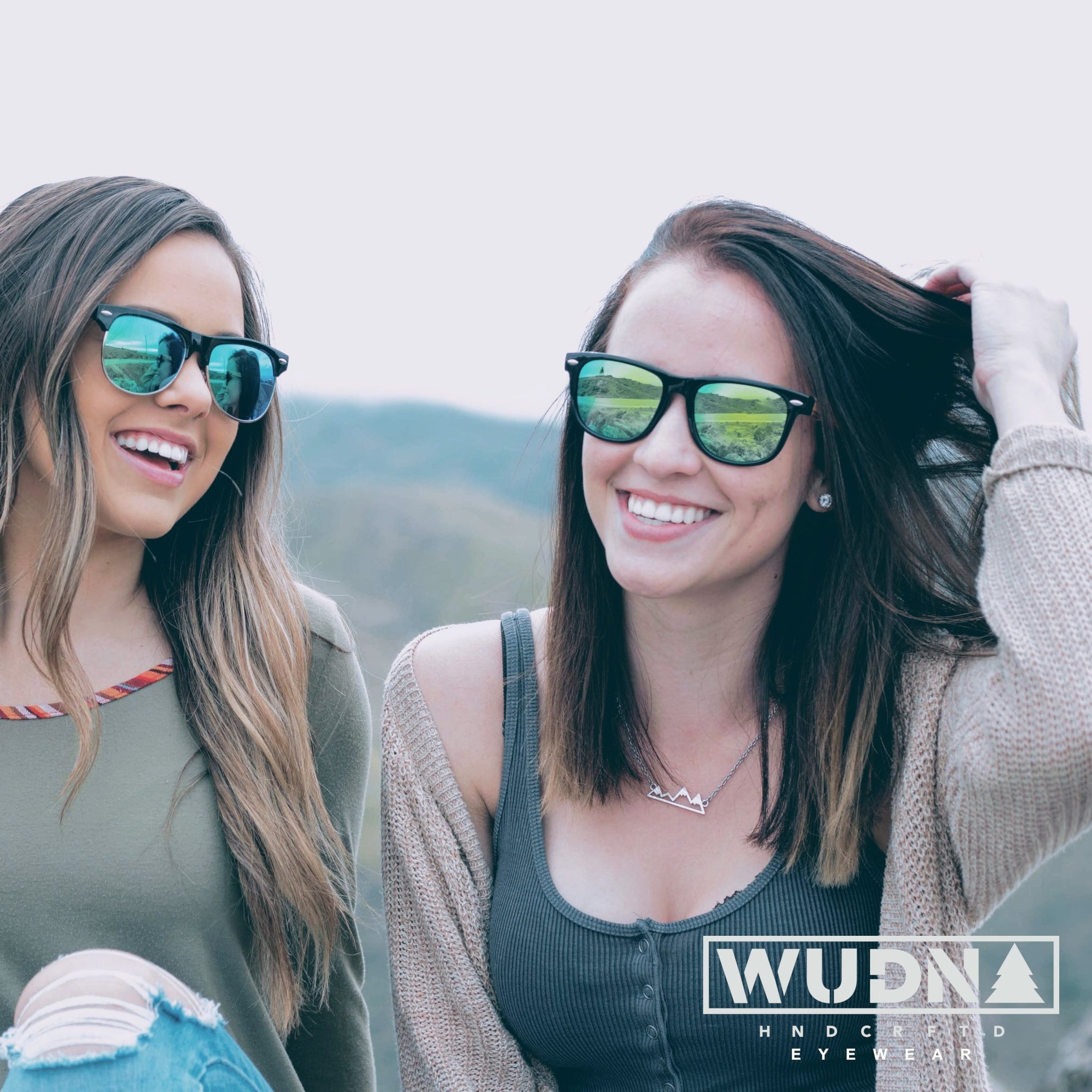 Real Bamboo Wood Wanderer Style Sunglasses by WUDN