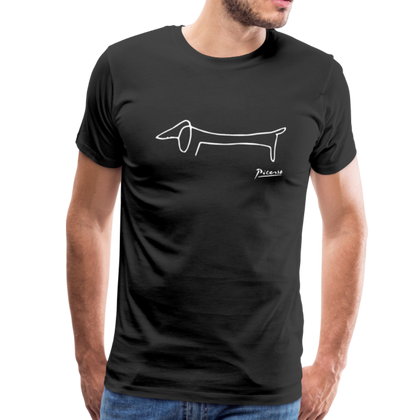 Pablo Picasso Dachshund Dog (Lump) Artwork T-Shirt Phreshmen
