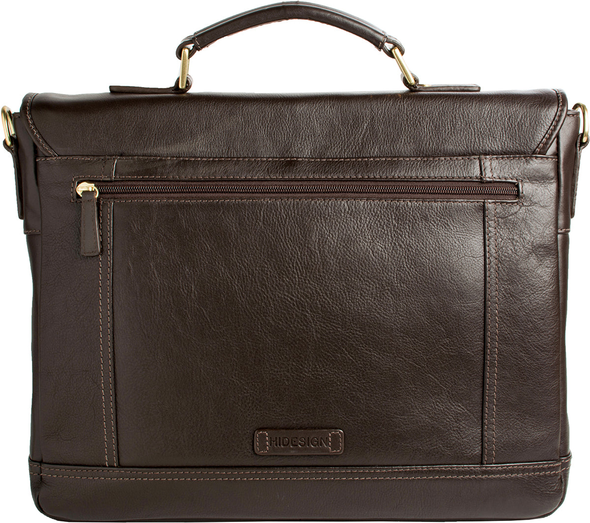 Hunter 15" Laptop Compatible Leather Briefcase
