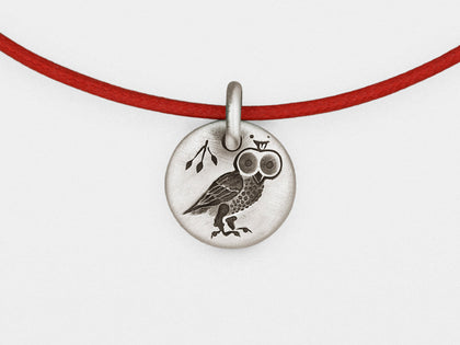 Owl Charm Bracelet in Sterling Silver Phreshmen