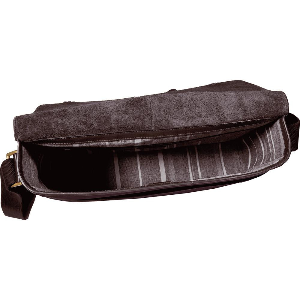 Aiden Horizontal Leather Messenger Bag