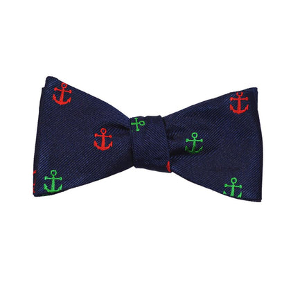 Anchor Bow Tie - Port & Starboard, Woven Silk Phreshmen