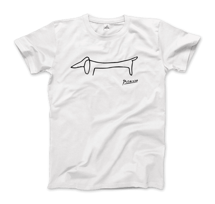 Pablo Picasso Dachshund Dog (Lump) Artwork T-Shirt Phreshmen