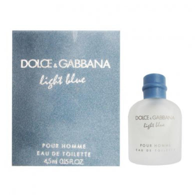 DOLCE & GABBANA LIGHT BLUE MINI 0.15 OZ EAU DE TOILETTE FOR MEN