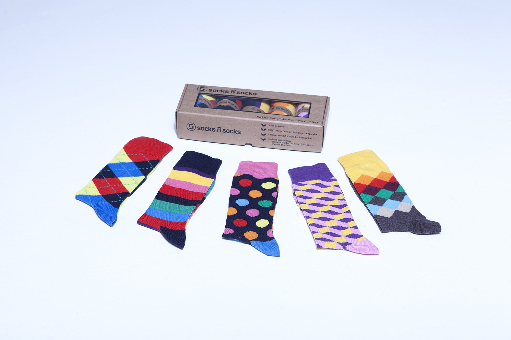 Men's Classy Mix Set Socks