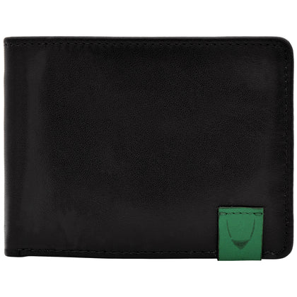 Hidesign Dylan Slim Thin Simple Leather Bifold Wallet Phreshmen