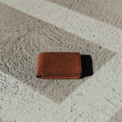 Evan Vegan Leather Bi-Fold Wallet Phreshmen