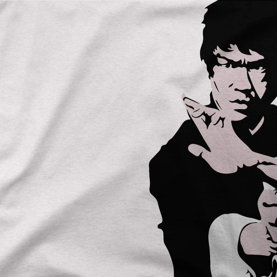 Bruce Lee Doing His Famous Kung Fu Pose T-Shirt