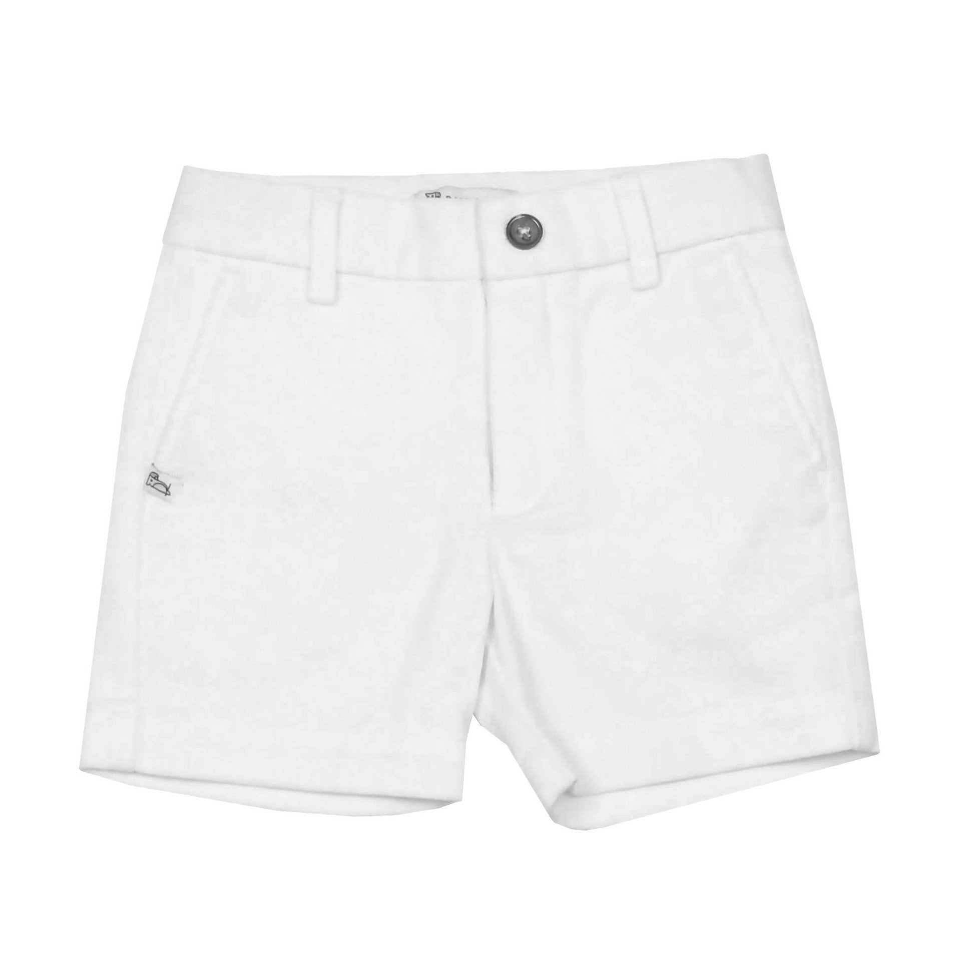 BYRDEES Basics in Hamptons White Shorts