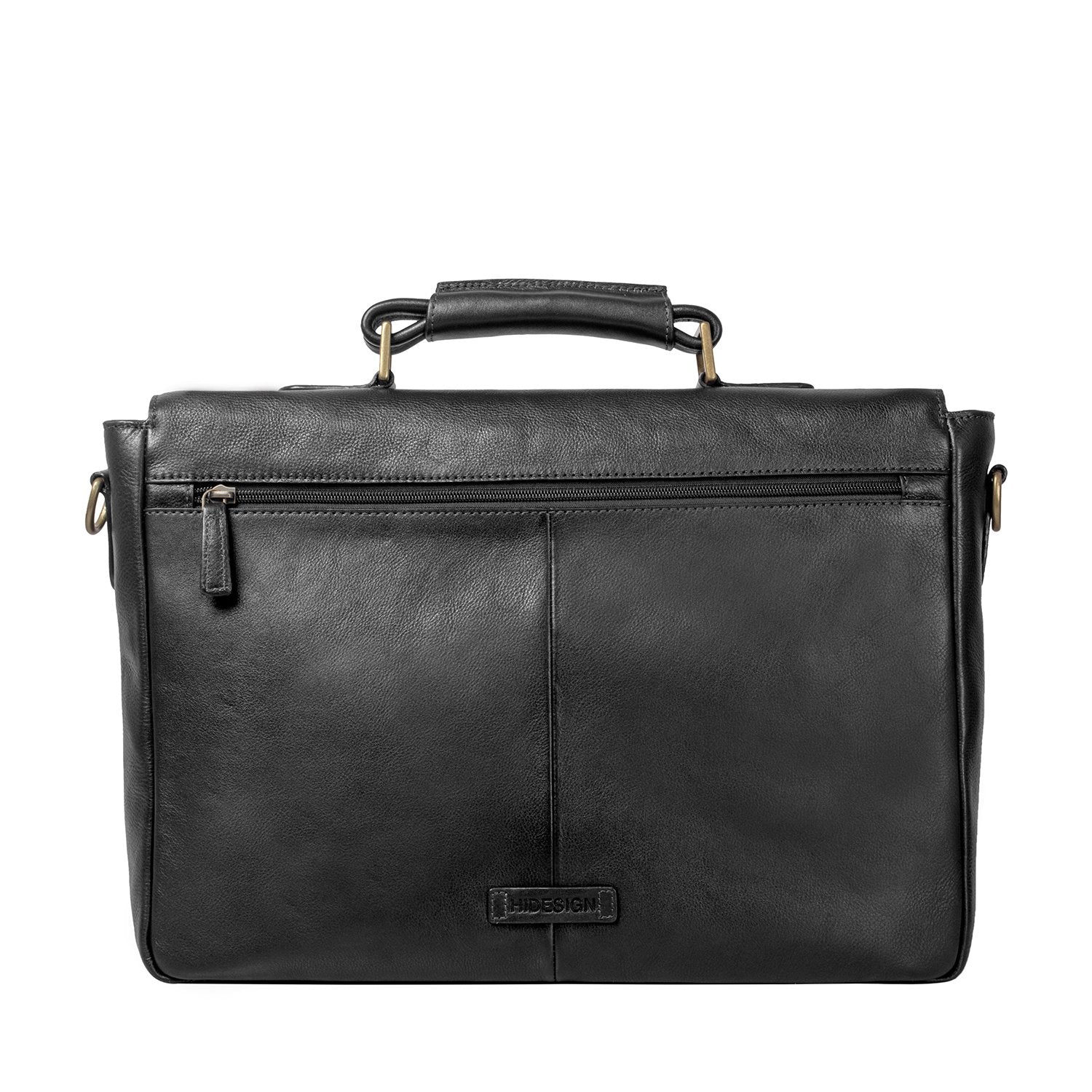 Hawkins Leather 15" Laptop Compatible Briefcase Work Bag