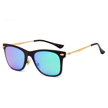 DUGALD | D31 - Classic Horn Rimmed Rectangle Fashion Sunglasses Phreshmen