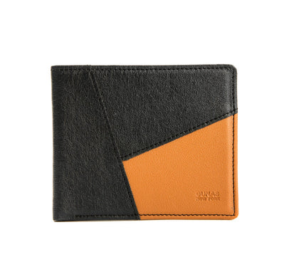 Woody - Brown Vegan Leather Wallet for Men Phreshmen