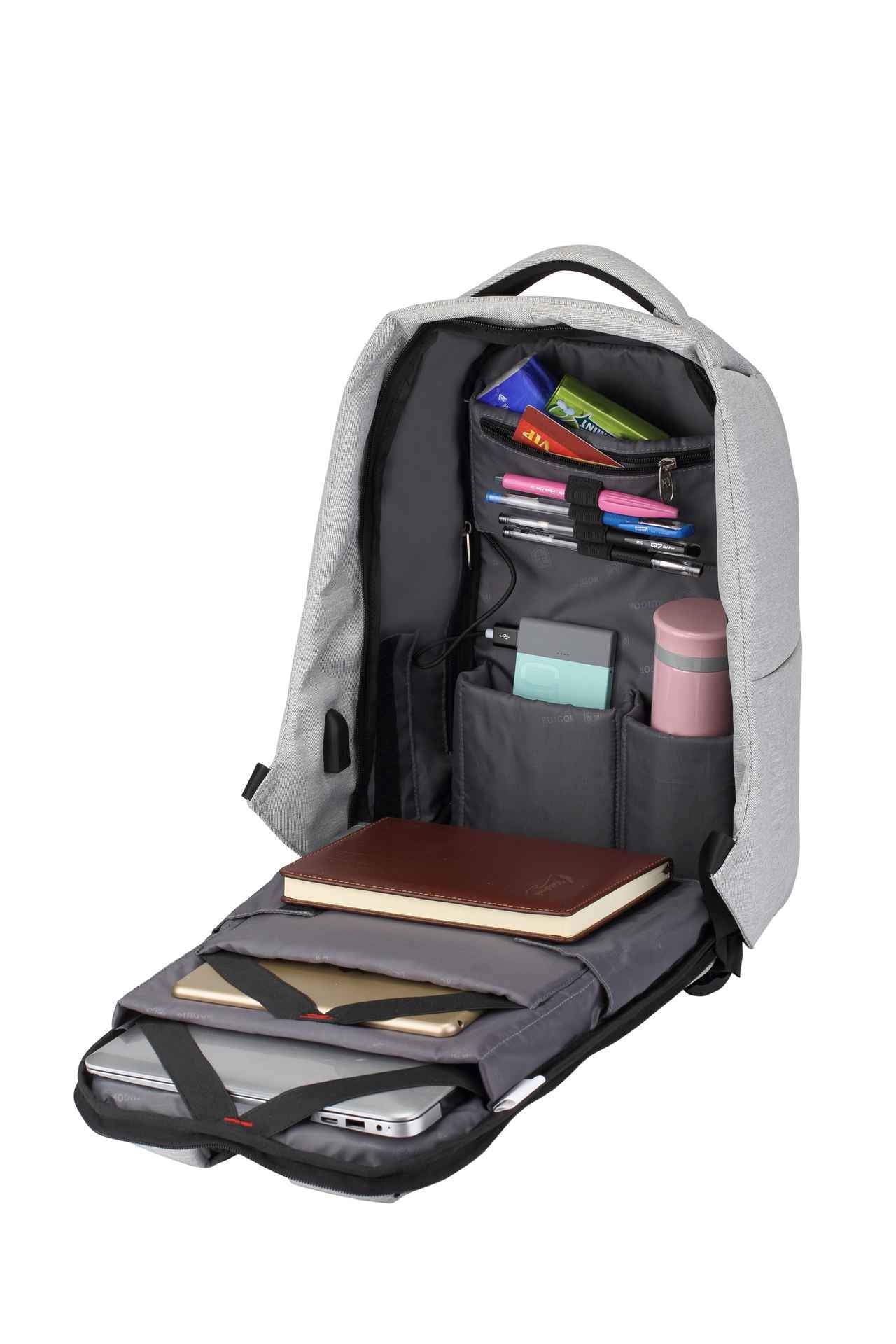 RUIGOR LINK 39 Laptop Backpack Black-Grey