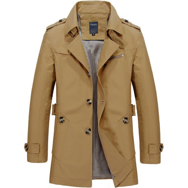 Men's Casual Overcoat Jacket