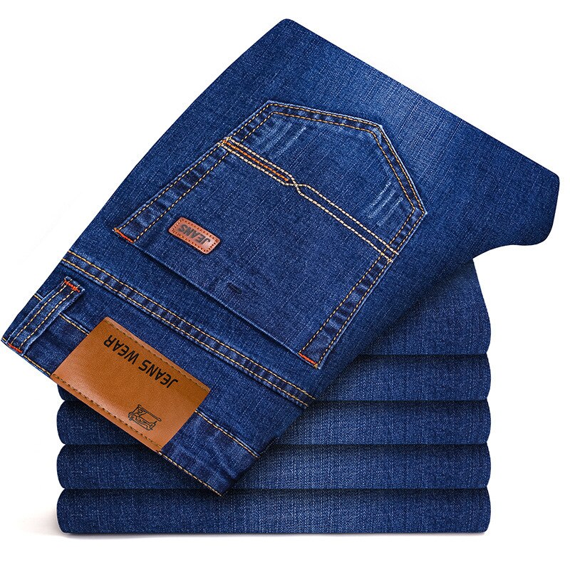 Men's Classic Style Casual Stretch Slim Jeans