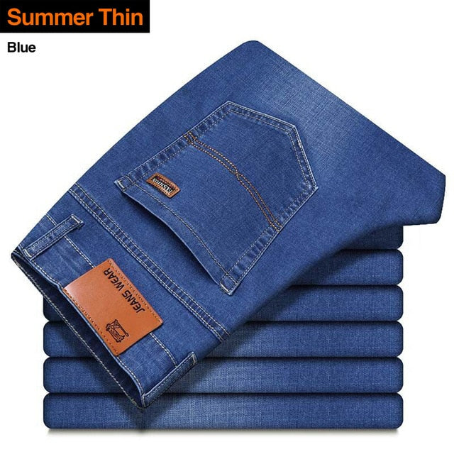 Men's Classic Style Casual Stretch Slim Jeans