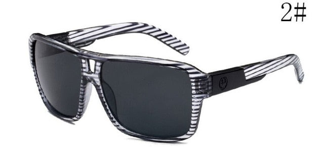 Vintage Sport Sunglasses Men Fashion Driving Square Sunglasses Outdoor Eyeglasses Male Goggles Eyewear Accessory UV400