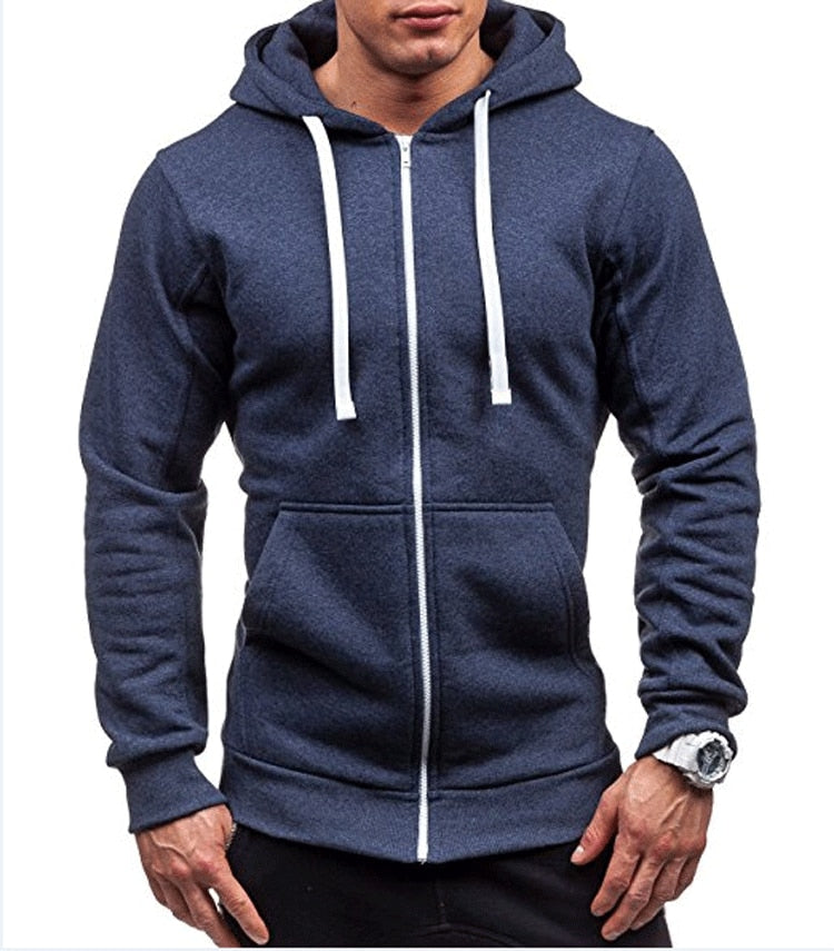 MRMT 2021 New Men's Hoodies Sweatshirts Zipper Hoodie Men Sweatshirt Solid Color Man Hoody Sweatshirts For Male
