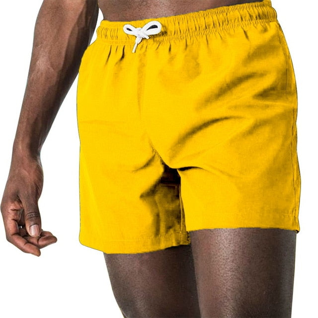 Men's Casual Elastic Waist Shorts